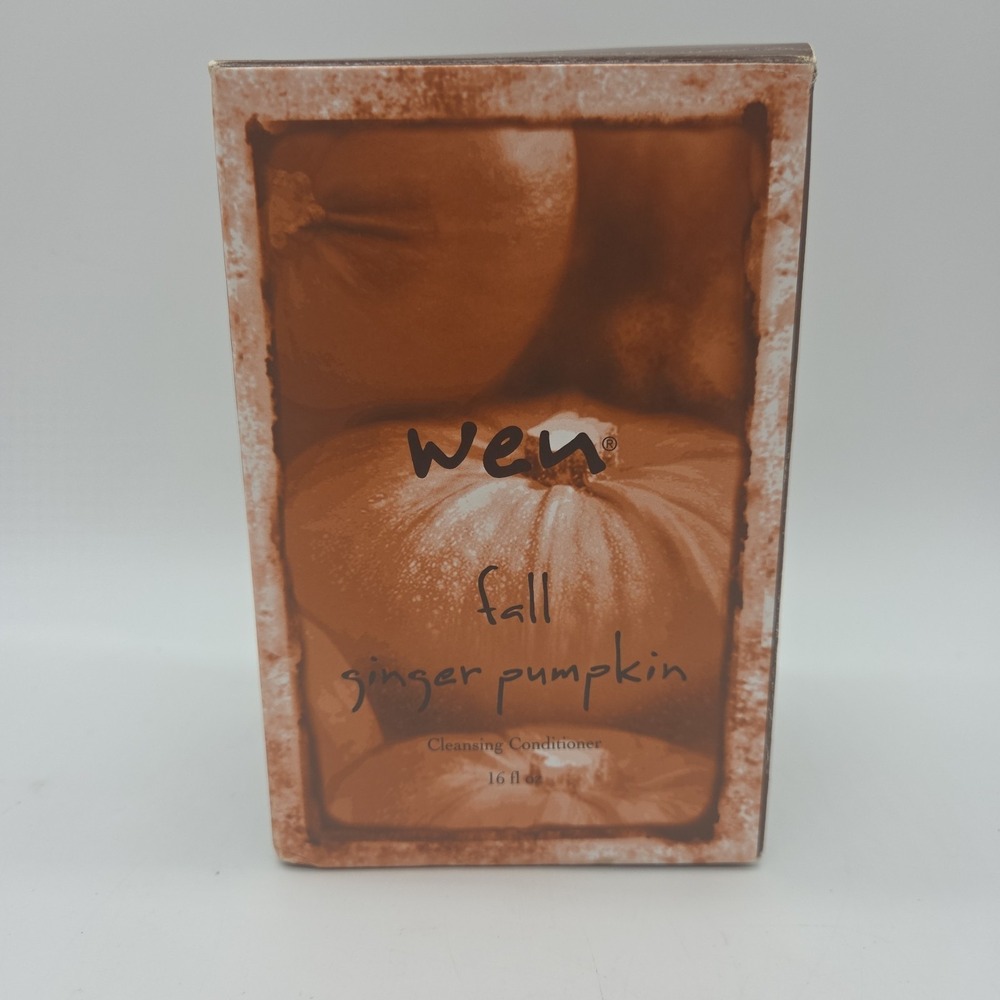 WEN Fall Ginger Pumpkin Cleansing Conditioner 16 oz NEW IN BOX - Picture 10 of 16